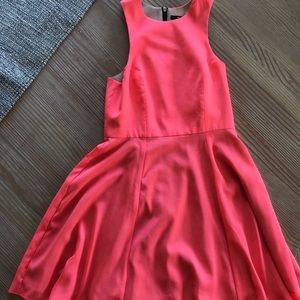 Naven coral skater dress